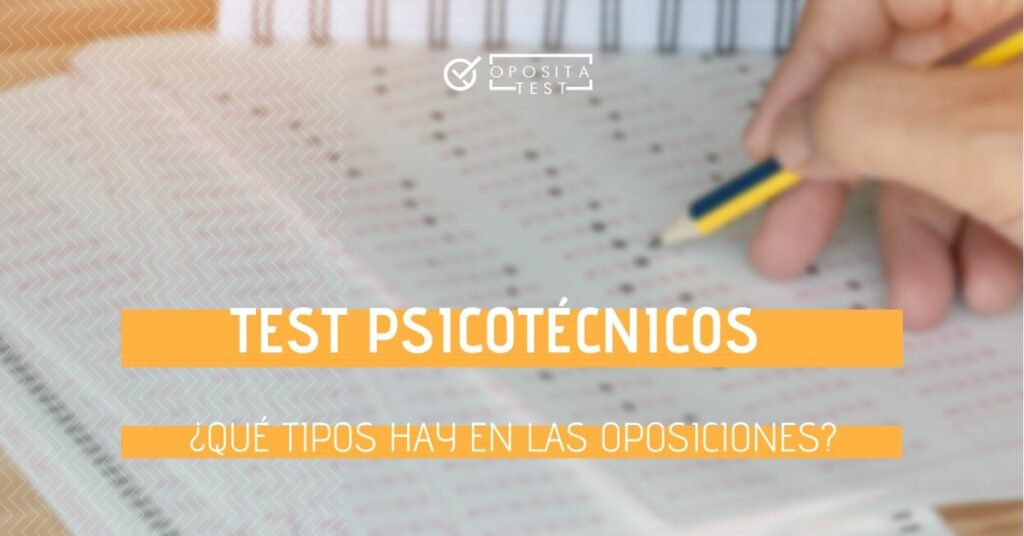 Imagen de mano de persona rellenando test de respuesta múltiple para ilustrar el concepto de test psicotécnicos en oposiciones