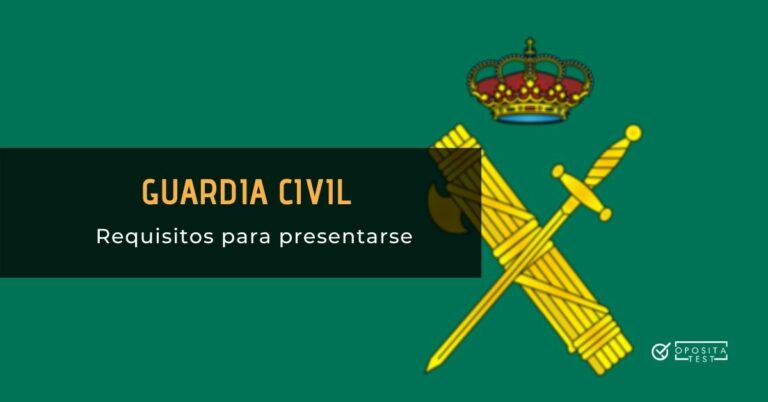 Escudo de la Guardia Civil sobre fondo verde para ilustrar una entrada en la que se analizan los requisitos para acceder a la oposición de Guardia Civil
