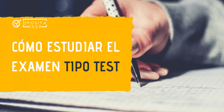 como estudiar un examen tipo test