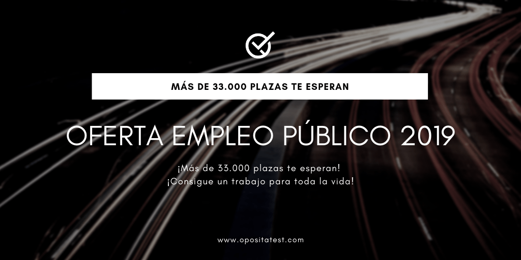 Plazas OEP 2019