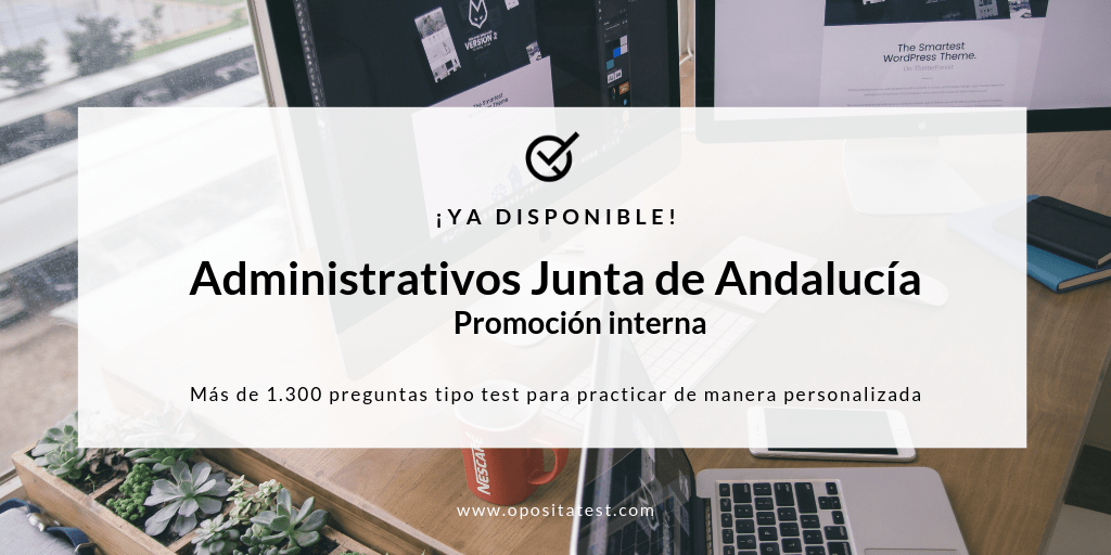 Test Administrativo Junta de Andalucía Promoción Interna 