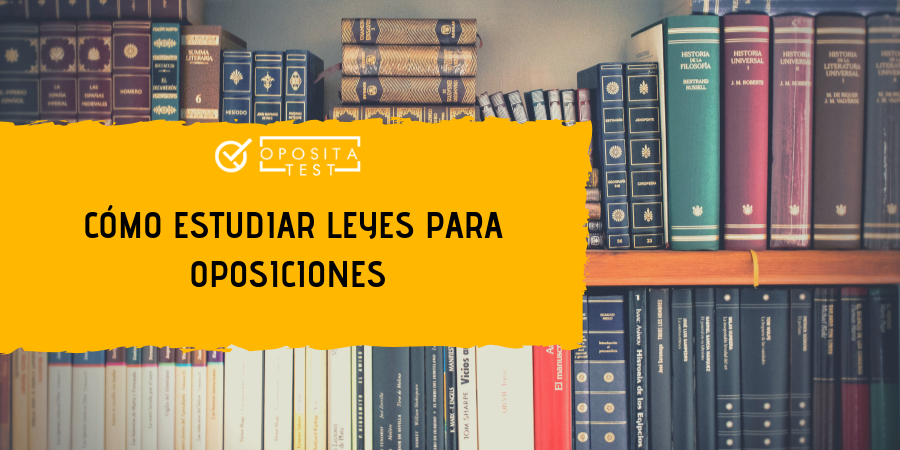 Estudiar leyes para oposiciones