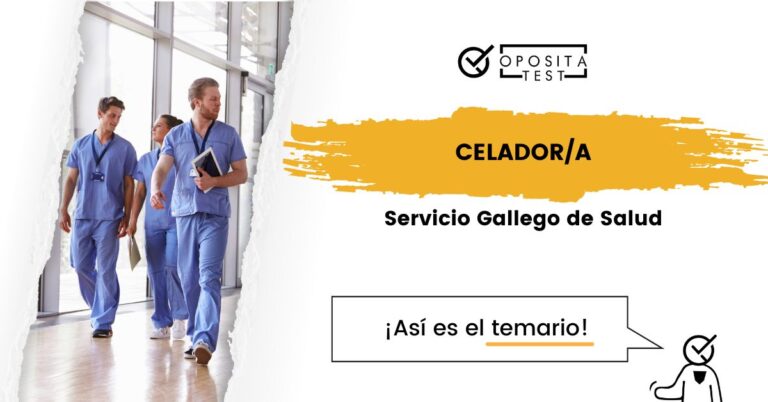 Imagen de trabajadores de hospital para acompañar una entrada en la que se explica cómo es el temario de Celador del Servicio Gallego de Salud