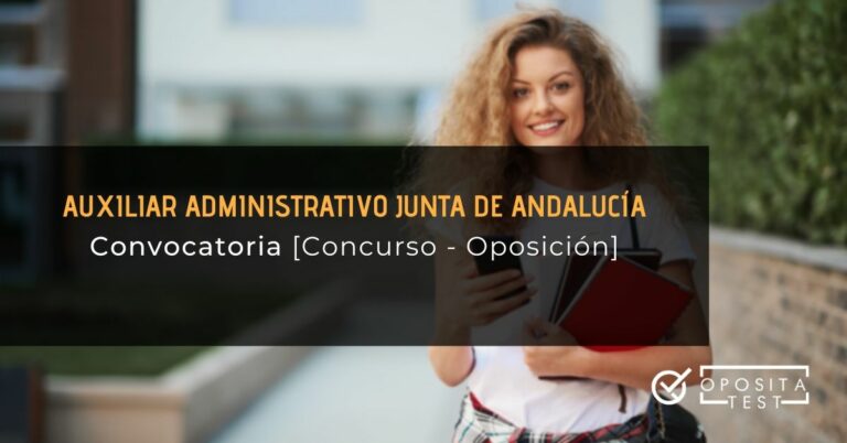 Convocatoria Auxiliar Andalucía