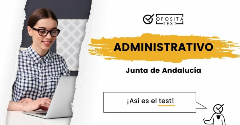 Imagen que ilustra la entrada sobre el test de Administrativo de la Junta de Andalucia