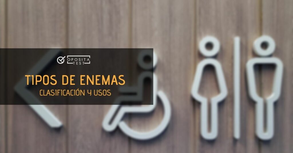 Imagen genérica de signo con símbolos de hombre/mujer/persona discapacitada en aseo público para acompañar un contenido en el que se analizan los distintos tipos de enemas.