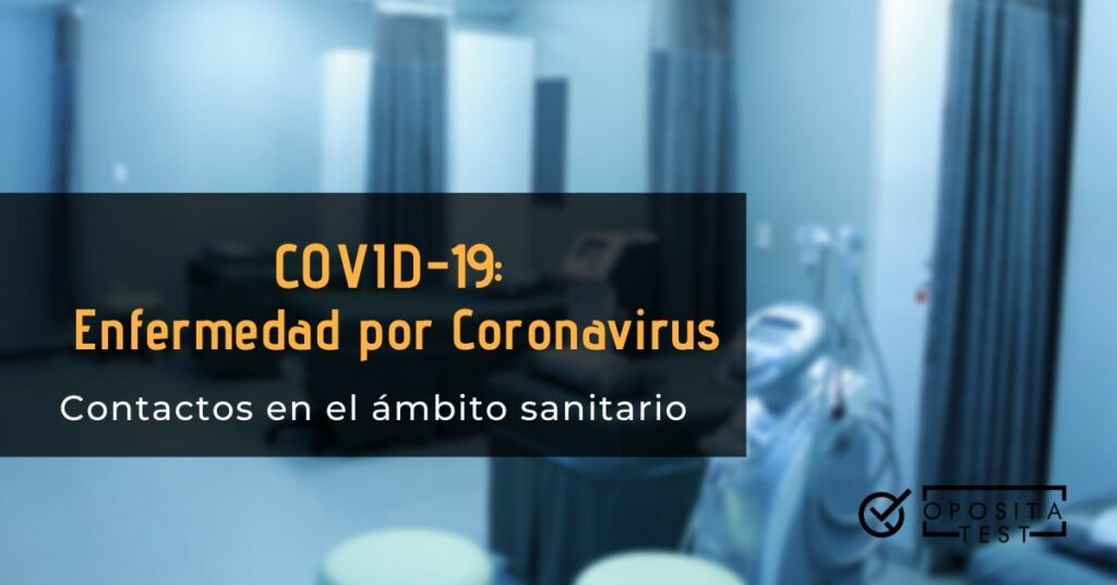 Imagen ilustrativa de entorno hospitalario en la que se analizan los riesgos en el contacto en el ámbito sanitario en relación al COVID-19