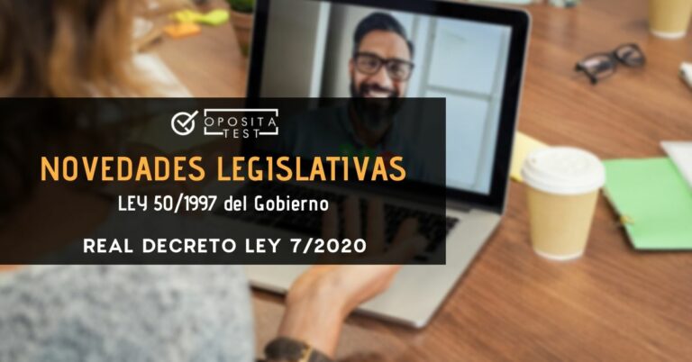 Imagen ilustrativa de personas manteniendo una videoconferencia fuera de foco para acompañar un post que analiza la reforma legislativa relacionada con la ley 50/1997 del Gobierno