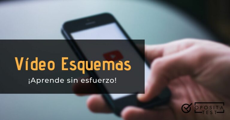 video esquemas en el canal de Youtube de OpositaTest