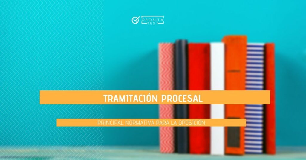 Imagen genérica de lomos de libros fuera de foco para acompañar un post en el que se analizan las leyes que entran a examen en la oposición de Tramitación Procesal