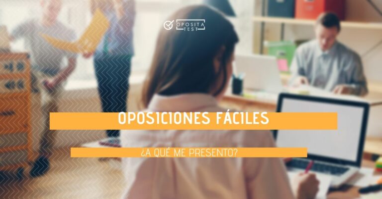 Imagen de grupo de personas en entorno de oficina fuera de foco para acompañar una entrada en la que se analizan las oposiciones más fáciles en España