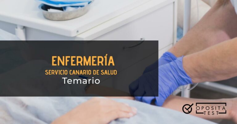 Enfermera conectando un goteo intravenoso. Toda la imagen está fuera de foco. Se utiliza para ilustrar una entrada sobre el temario de Enfermería del Servicio Canario de Salud.