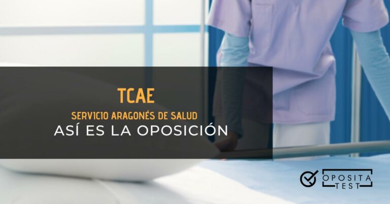 Auxiliar de enfermería haciendo una cama de un hospital. Toda la imagen está fuera de foco. Se utiliza para ilustrar una entrada sobre la oposición de TCAE del Servicio Aragonés de Salud.