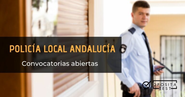 Imagen genérica fuera de foco de persona con uniforme de seguridad frente a entrada vivienda para acompañar un pos en el que se analizan las convocatorias abiertas a Policía Local de Andalucía