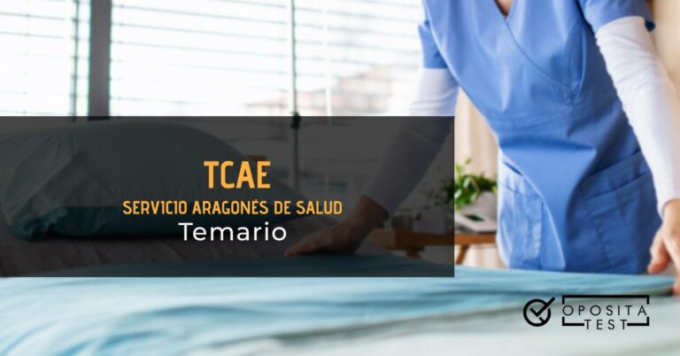 Auxiliar de enfermeria haciendo la cama de un hospital. Toda la imagen está fuera de foco. Se utiliza para ilustrar una entrada sobre el temario de TCAE del Servicio Aragonés de Salud.