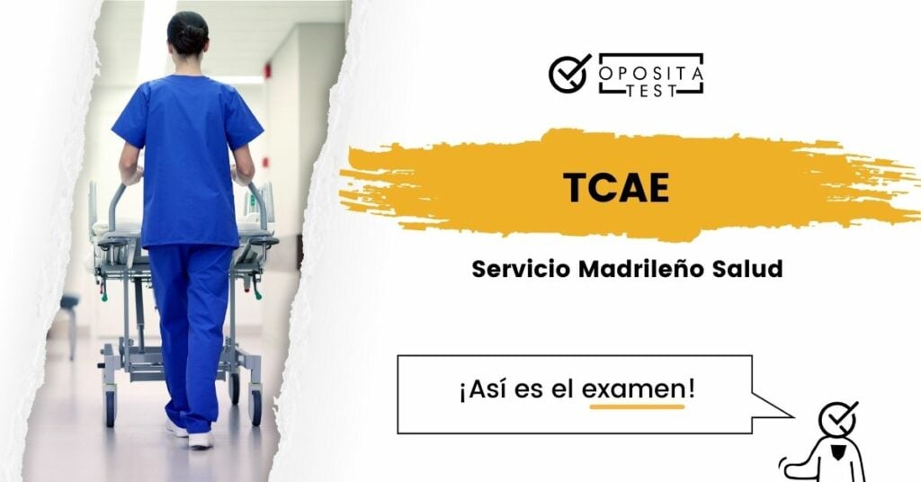 Así es el examen de TCAE de Madrid (SERMAS) [Guía 2022 ]