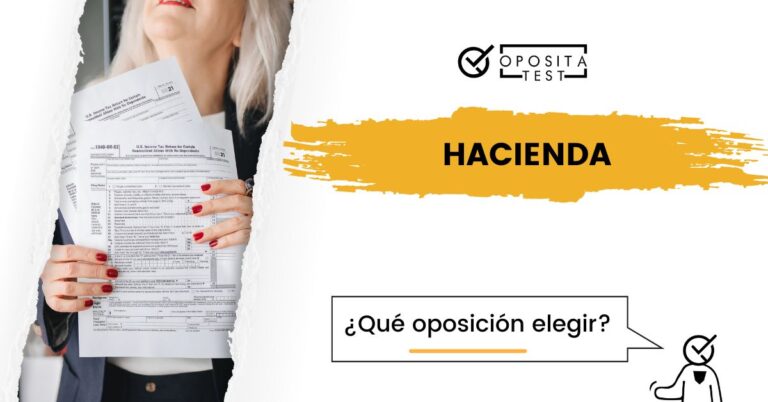 Imagen de una persona de cabello blanco en traje de vestir sosteniendo formularios de impuestos para acompañar una entrada en la que se analiza qué oposiciones hay en Hacienda en España