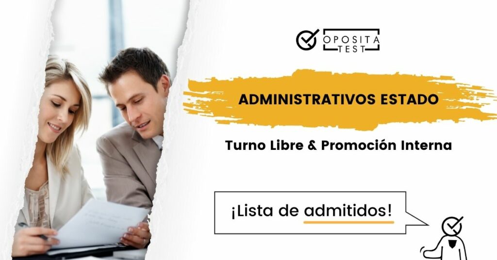 ¡Consulta la lista de admitidos de Administrativo del Estado 2024! ¡Consulta la lista de admitidos de Administrativo del Estado 2024!