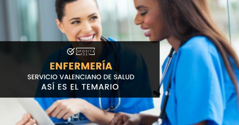 Creatividad para la publicación sobre el temario de enfermería de Valencia