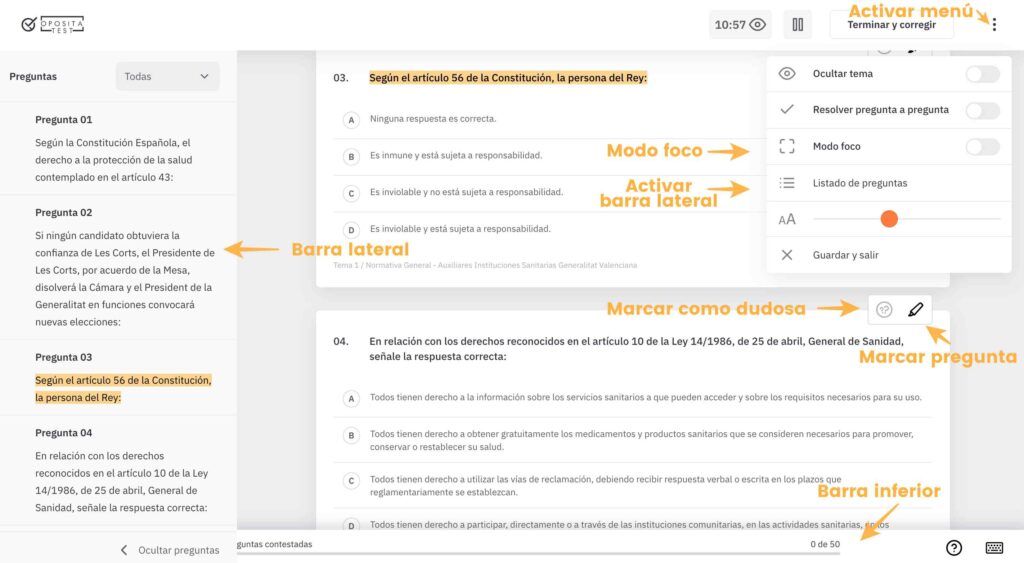 Explicación de las nuevas funcionalidades del aula