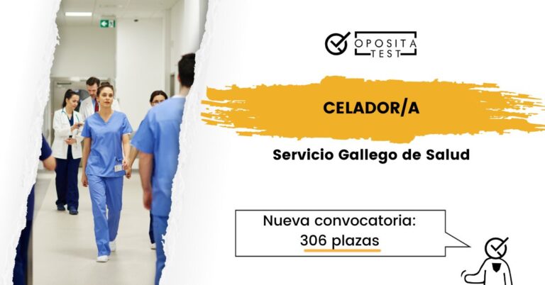 Imagen de una trabajadora de hospital para acompañar una entrada con los detalles de la convocatoria de Celador del Servicio Gallego de Salud