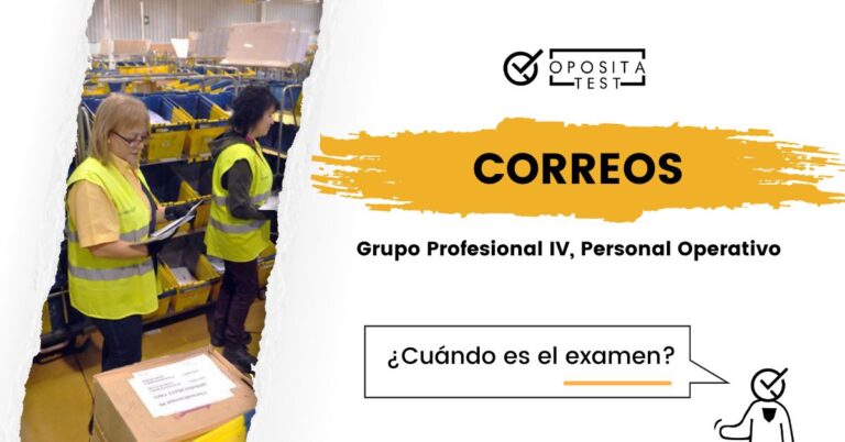 Imagen de personal de Correos en España clasificando envíos para acompañar una entrada en la que se analiza cuándo es el examen de Correos, en qué fecha se celebrará