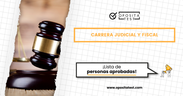 Imagen de mazo de judicatura para acompañar una entrada en la que se analiza qué son las listas de personas aprobadas de la carrera judicial y fiscal y cómo funcionan