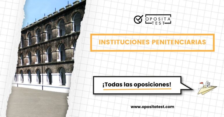 Imagen del exterior de una institución penitenciaria para ilustrar una entrada sobre qué oposiciones hay en instituciones penitenciarias.