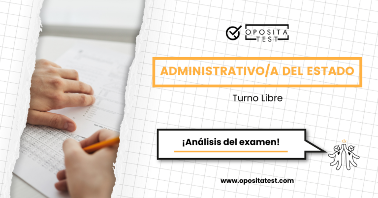 Imagen de unas manos resolviendo un examen con un lápiz para acompañar una entrada del blog de OpositaTest en la que se analiza cómo fue el examen del Cuerpo Administrativo del Estado celebrado el 14 de diciembre de 2024.