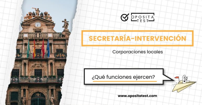 Imagen de una fachada de ayuntamiento de un municipio español para acompañar una entrada en la que se analiza cuáles son las funciones en el puesto de Secretaría-Intervención de Corporaciones Locales