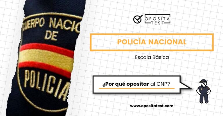 Imagen de escudo del Cuerpo Nacional de Policía para acompañar una entrada en la que se analizan los motivos y ventajas de opositar a la Escala Básica del CNP