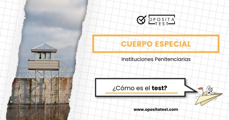 Imagen del externos de una centro penitenciario para acompañar una entrada en la que se analiza cómo es el test del Cuerpo Especial de Instituciones Penitenciarias