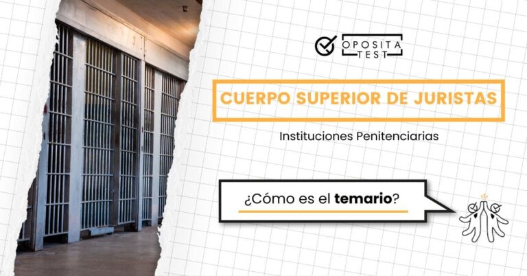 Imagen de centro penitenciario para acompañar una entrada en la que se analiza cómo es el temario del Cuerpo Técnico Superior de Juristas de Instituciones Penitenciarias
