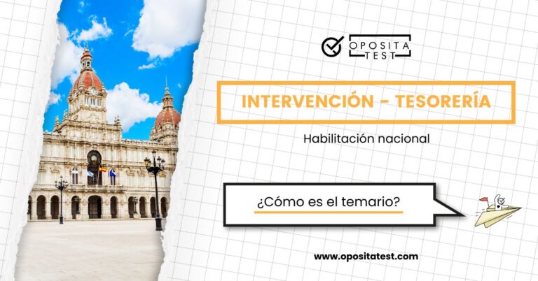 Imagen de la fachada de un ayuntamiento de España para acompañar una entrada en la que se analiza cómo es el temario del Cuerpo de Intervenció-Tesorería de Administraciones Locales, personal funcionario con Habilitación Nacional.
