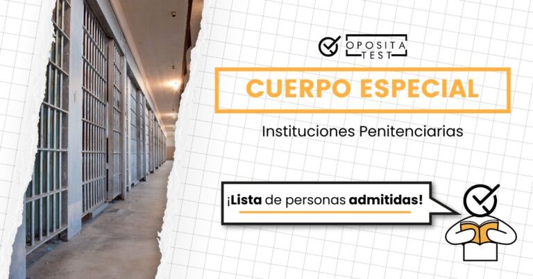 Imagen de un pasillo en un centro penitenciario para acompañar una entrada en la que se analiza qué es la lista de personas admitidas en el Cuerpo Especial de Instituciones Penitenciarias y cómo funciona