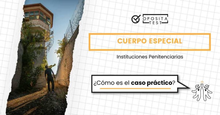 Imagen de la fachada de un centro penitenciario para acompañar una entrada en la que se analiza cómo son los supuestos prácticos del Cuerpo Especial de Instituciones Penitenciarias.