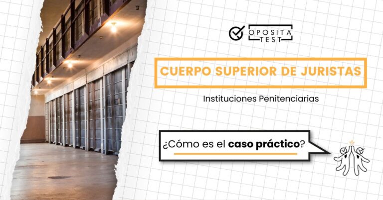 Imagen del pasillo de un centro penitenciario para acompañar una entrada en la que se analiza cómo es el caso práctico del cuerpo técnico superior de Instituciones Penitenciarias: especialidad de Juristas