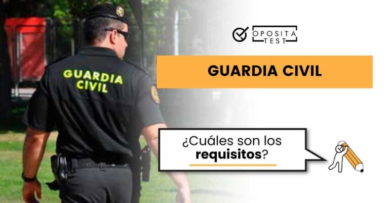 Imagen de un Guardia Civil de espaldas para acompañar una entrada en la que analizamos los requisitos para presentarse a la oposición de Guardia Civil.