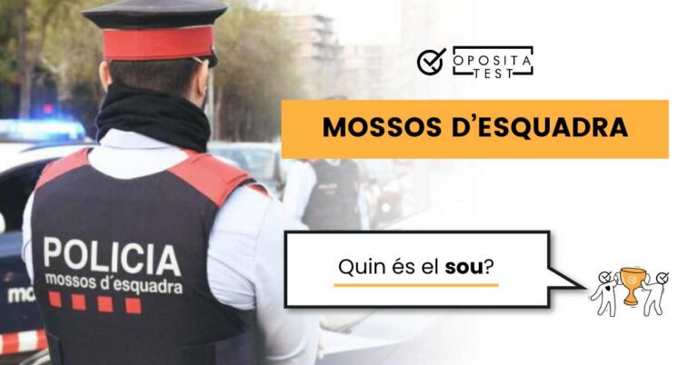Imagen de un Mosso d'Esquadra para acompañar una entrada en la que se explica cuál es el sueldo de este puesto de trabajo.