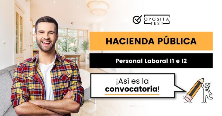 Imagen de un chico sonriendo con los brazos cruzados para acompañar una entrada del blog de OpositaTest en la que se explica cómo es la convocatoria del Personal Laboral de la AEAT de los Grupos I1 e I2.