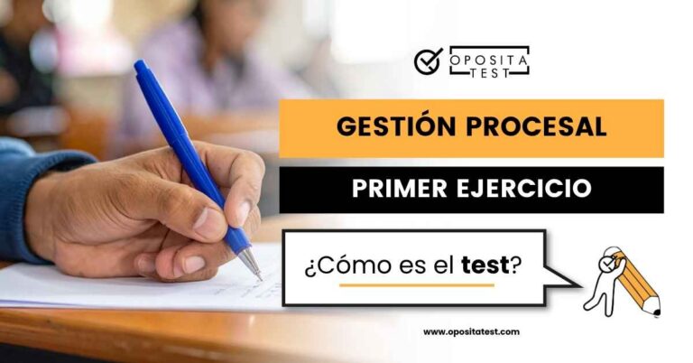 Persona realizando una prueba test