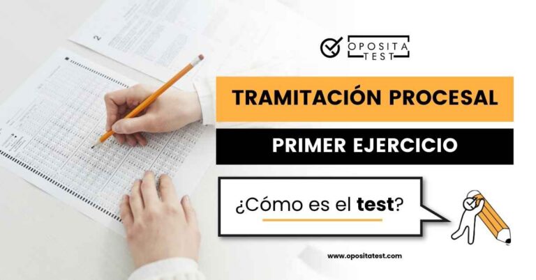 Persona realizando un examen test