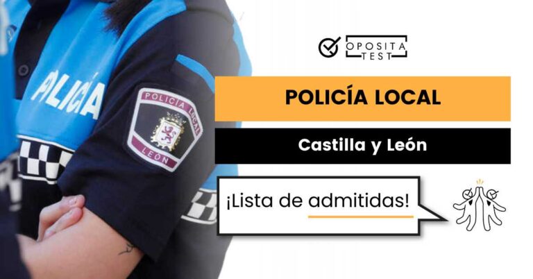 Imagen de policía de la comunidad de Castilla y León en uniforme para acompañar una entrada en la que se analiza qué es y cómo funciona la lista de personas admitidas y excluidas en el proceso selectivo de Policía Local de Castilla y León