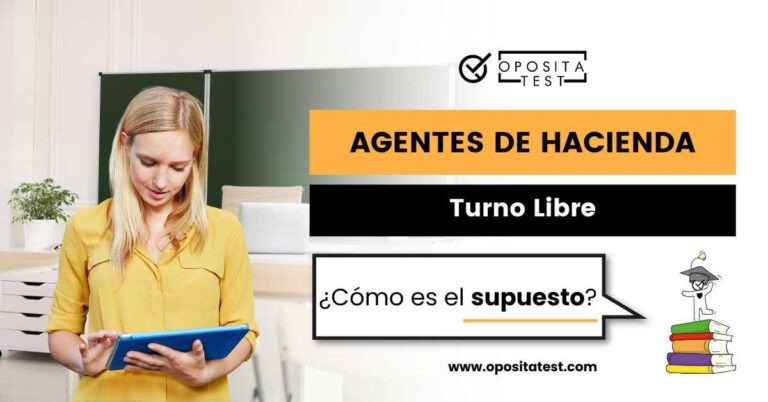 Imagen de persona joven con camisa amarilla usando tableta en un aula de formación para acompañar una entrada en la que se analiza cómo es el supuesto práctico de Agentes de Hacienda por Turno Libre