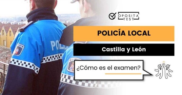 Imagen de miembros de la Policía Local de Castilla y León en uniforme para acompañar una entrada en la que se analiza cómo es el examen del proceso selectivo de Policía Local de Castilla y León