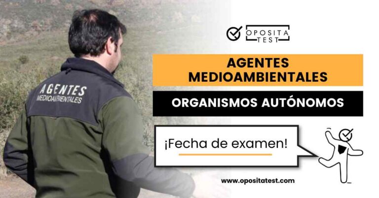 Agente medioambiental trabajando